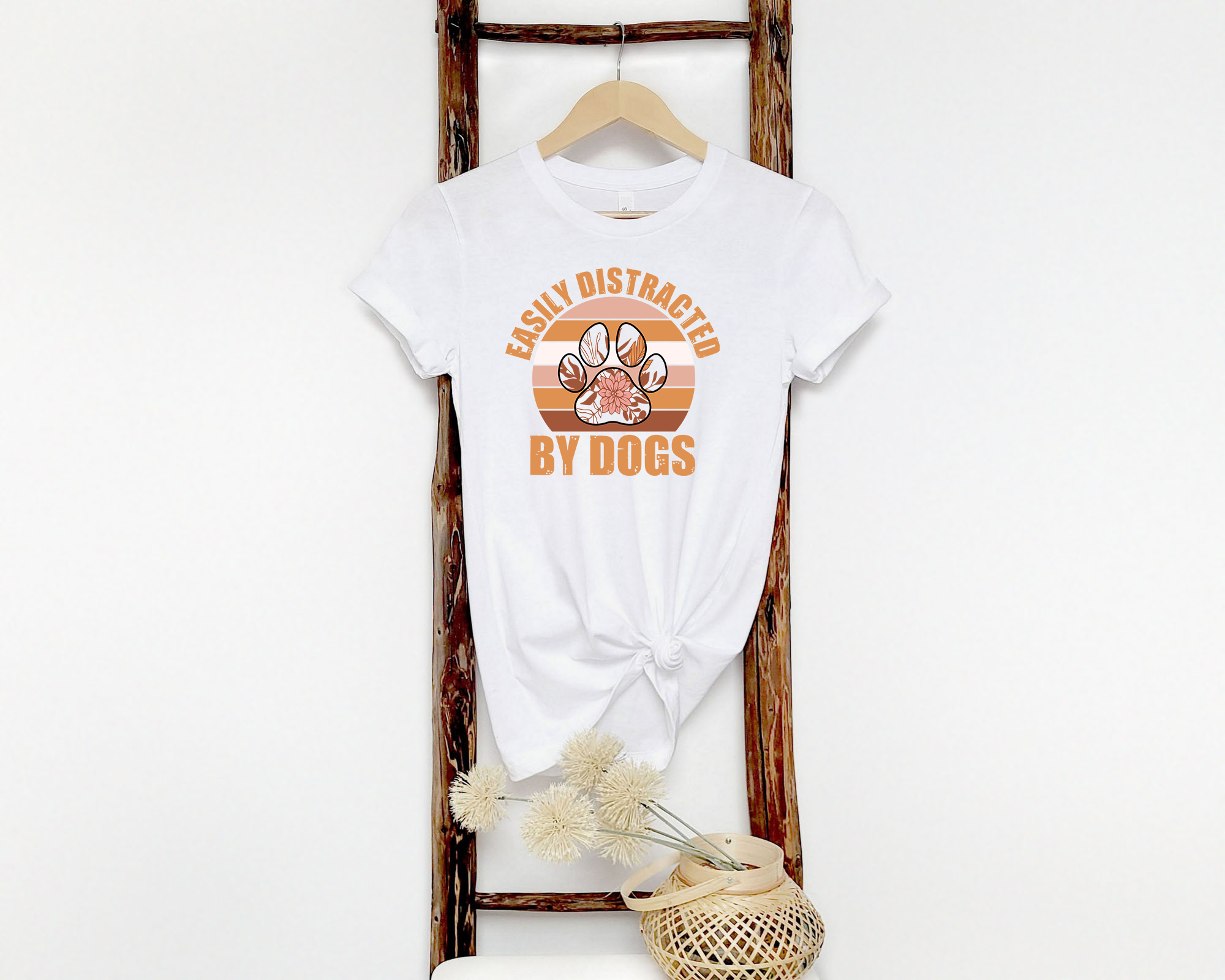 Easily Distracted By Dogs T-shirt