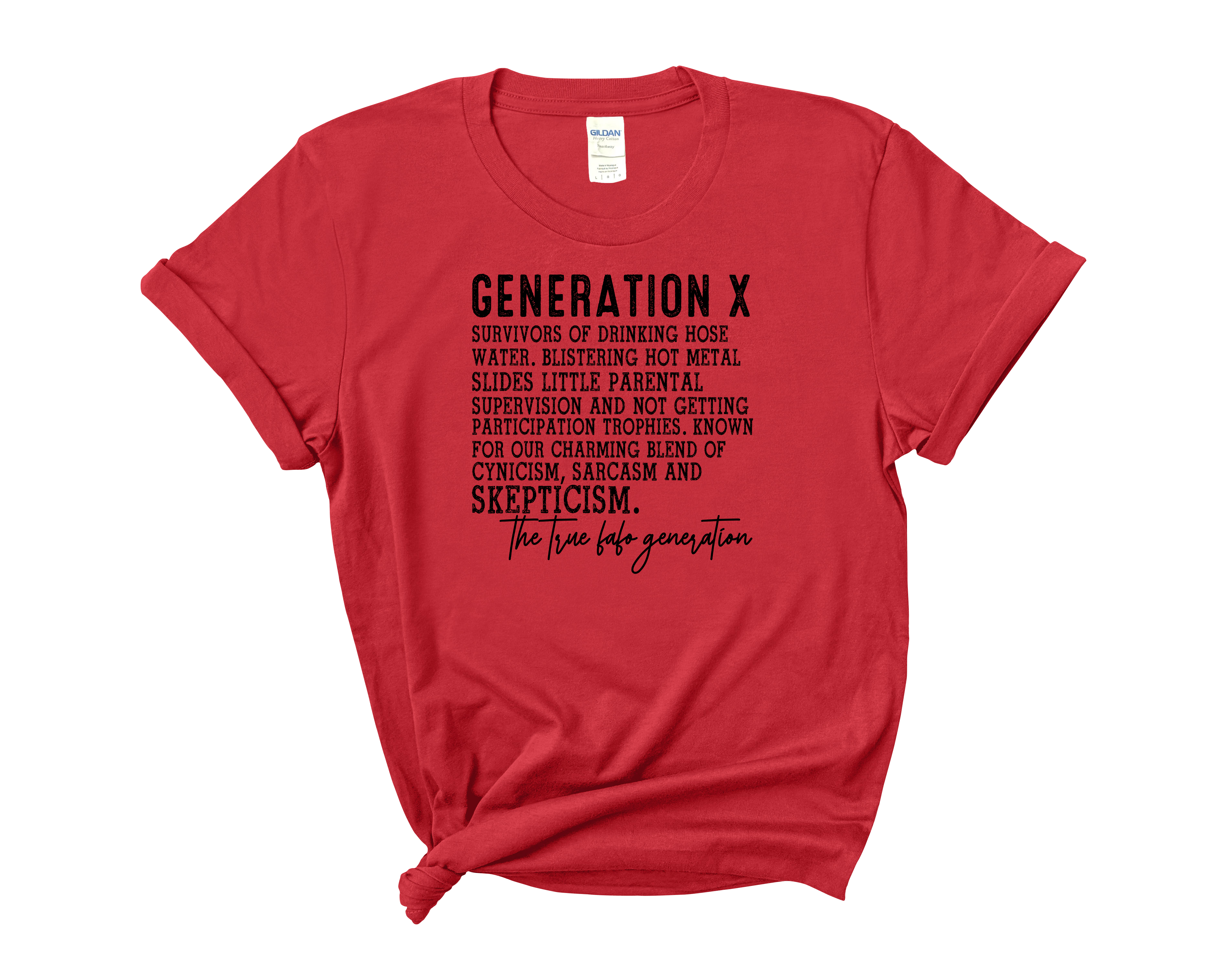 Gen X Survivors T-shirt