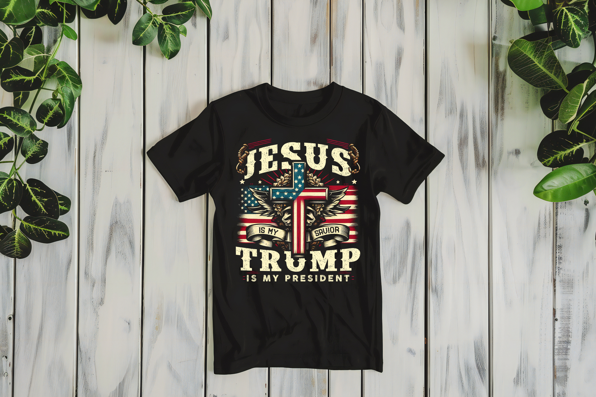 Jesus is my Savior and Trump my President T-shirt