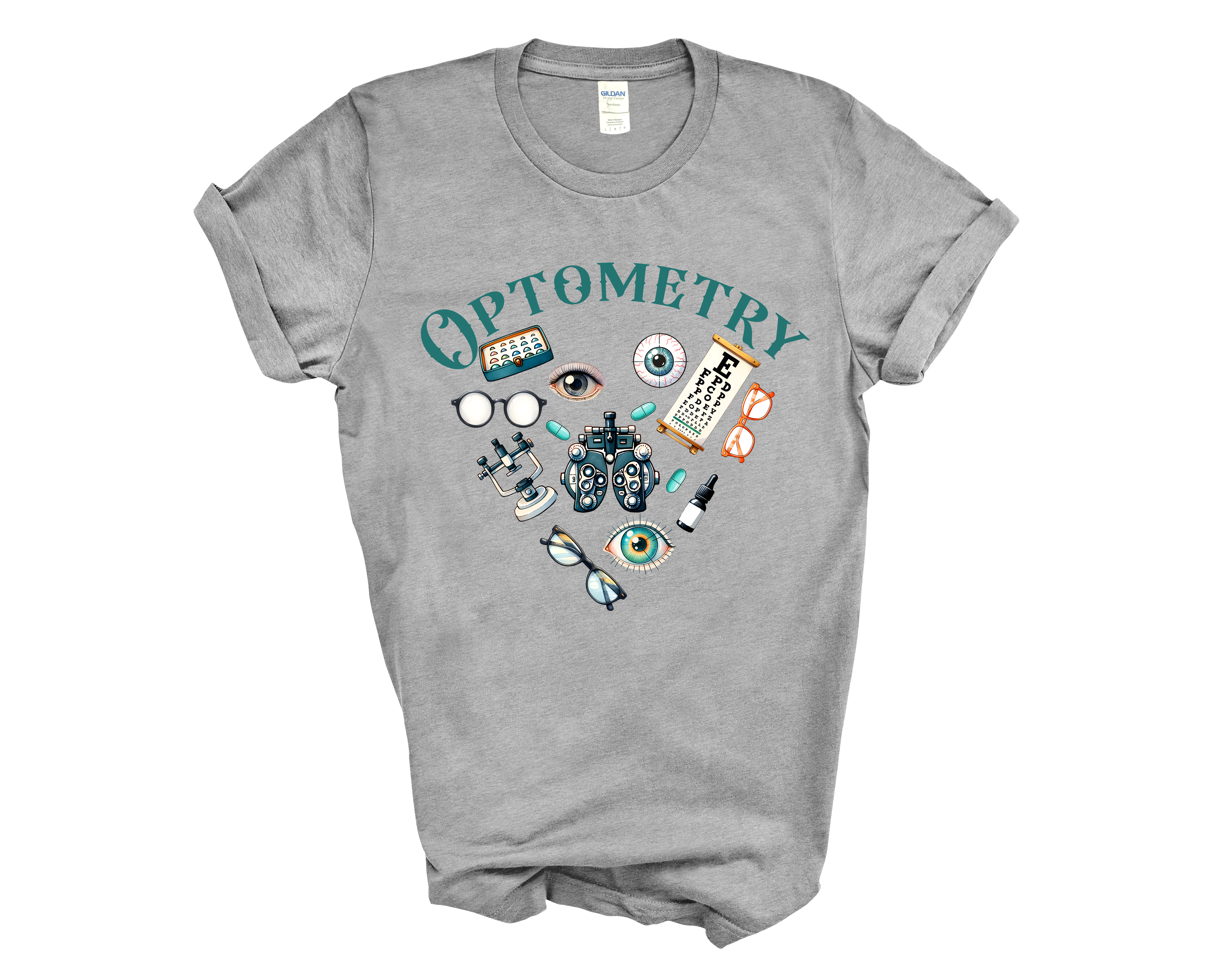 Optometry Heart T-shirt