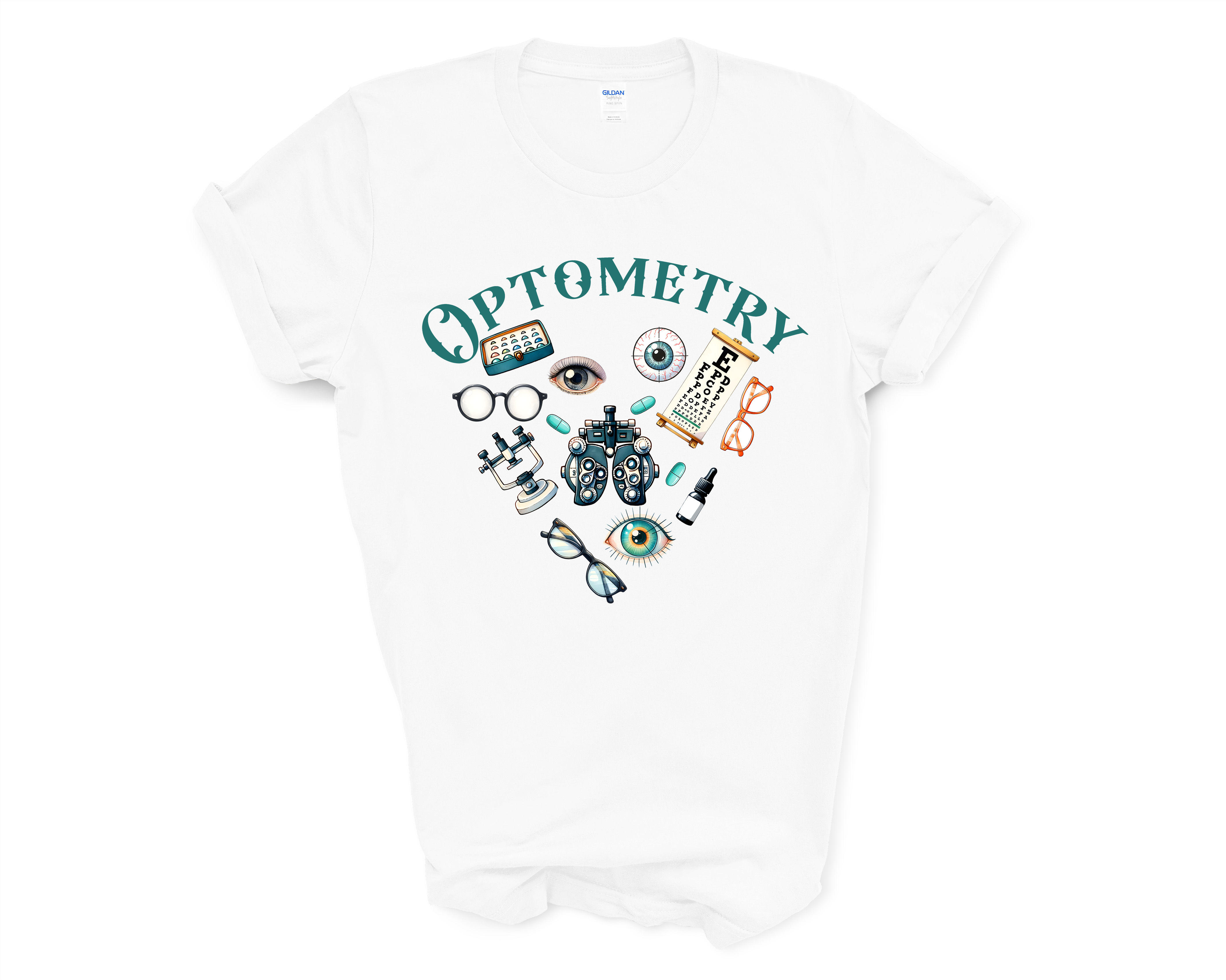 Optometry Heart T-shirt