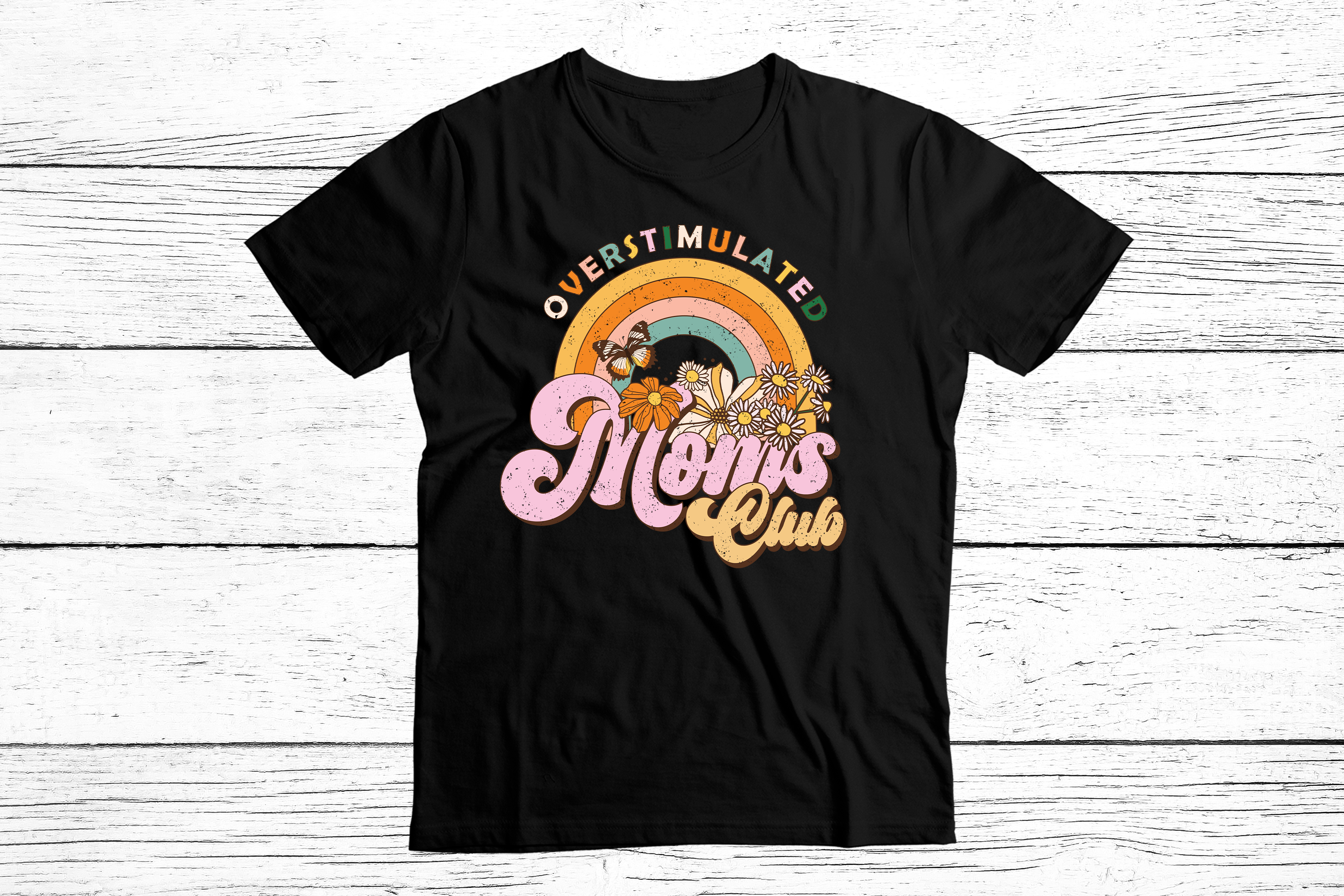 Overstimulated Mom's Club T-shirt