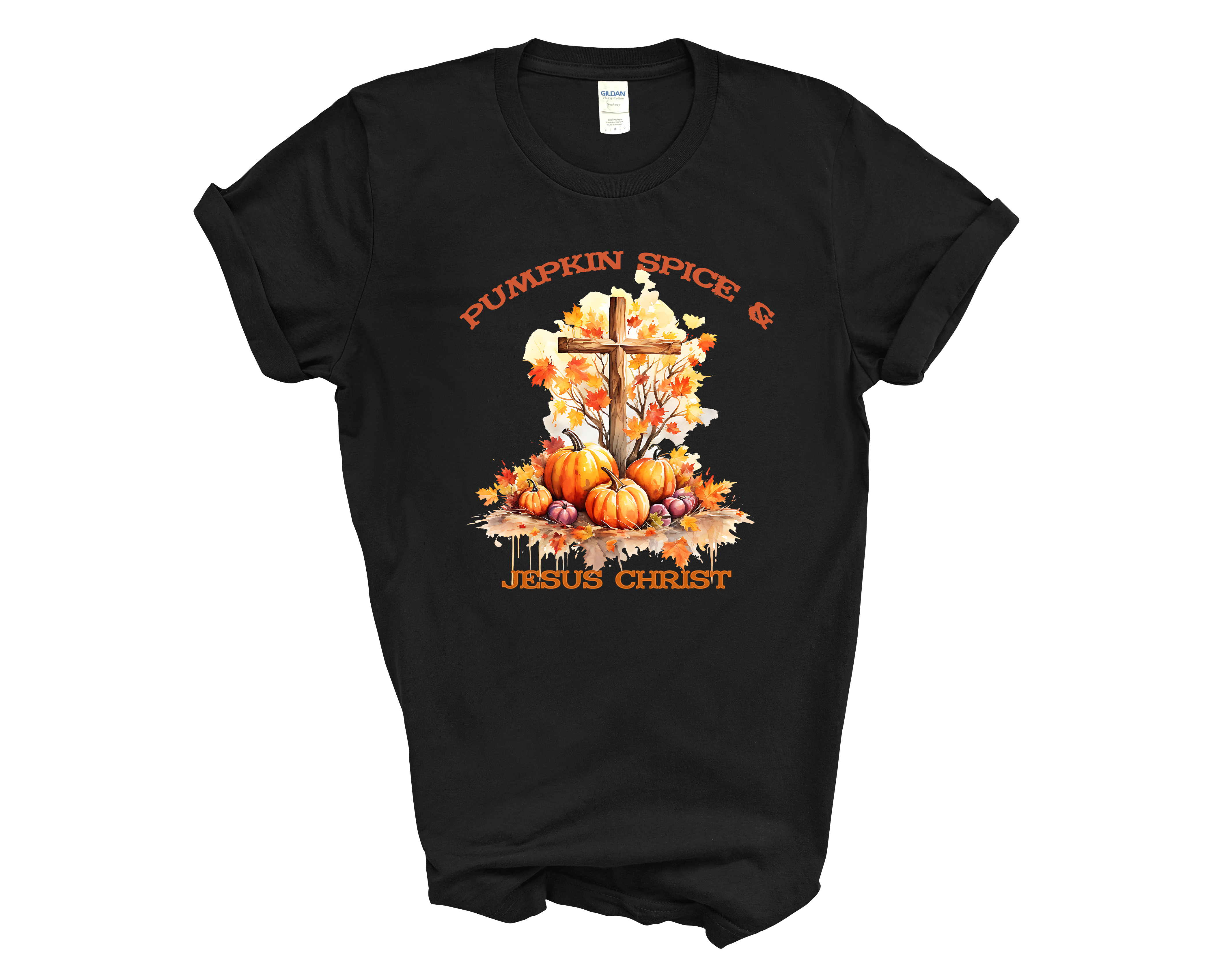 Pumpkin Spice and Jesus Christ T-shirt