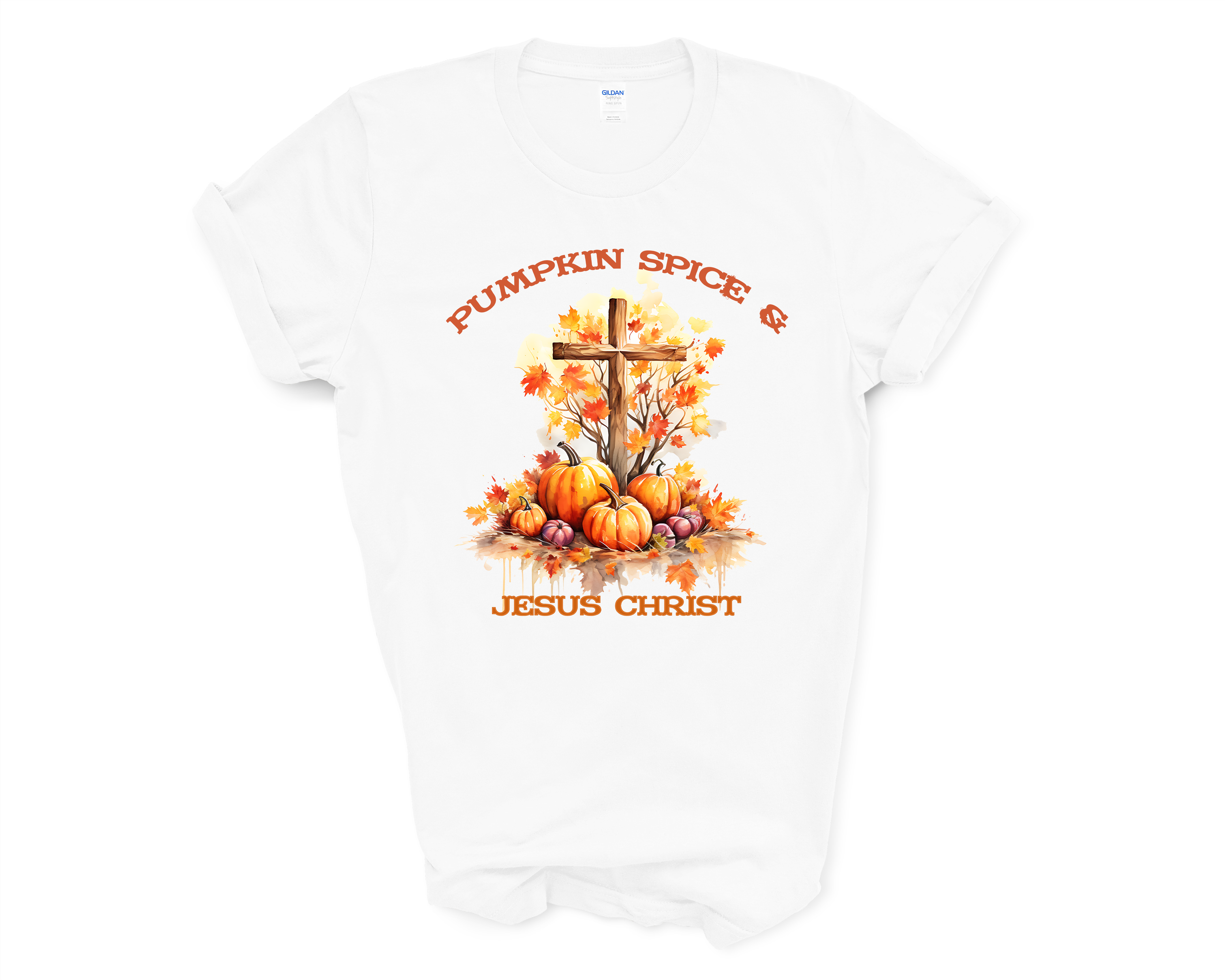 Pumpkin Spice and Jesus Christ T-shirt